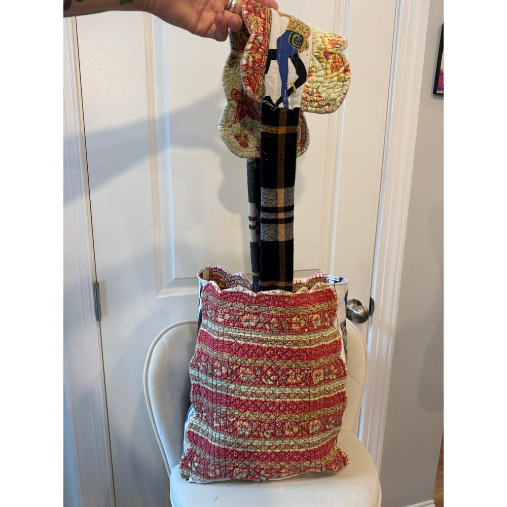 Handmade Upcycled‎ Boho Tote Bag